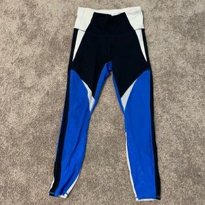 Blue Athleta Running Tights